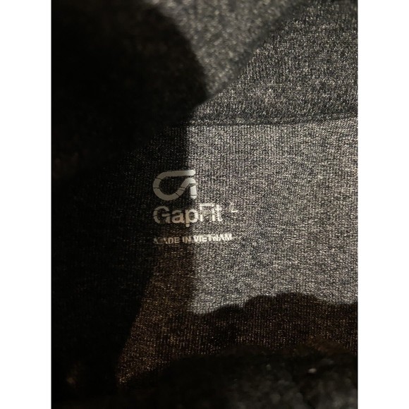 Gap Fit Women’s Zippered Gray Jacket Lightweight Size L - Picture 3 of 5